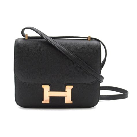 Hermes epsom mini constance shoulder bag